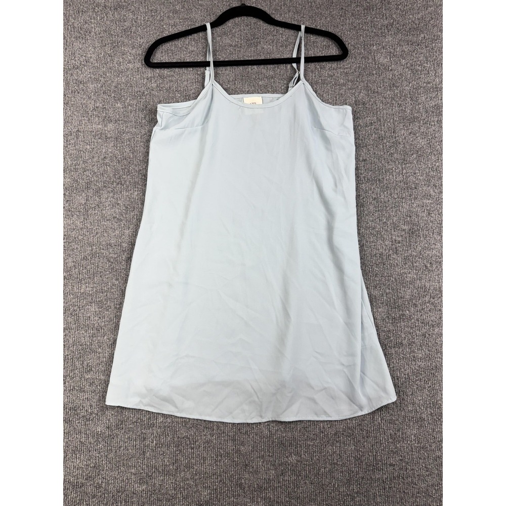 Knox Rose‎ Dress Womens Small Light Blue Slip Lined Adjustable Strap Casual